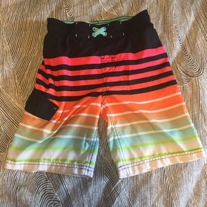 Cat & Jack Boys’ Stripe Swim Trunks
